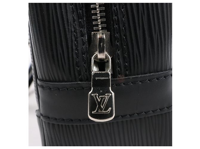 Borsa a mano lunga Epi Vivienne Louis Vuitton in nero M59112 - vista 9