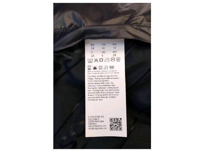 Hugo Boss Navy Down Jacket - view 8