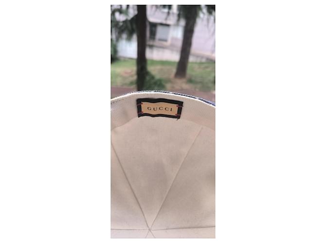 Cappellino da baseball Gucci gg blu - vista 5