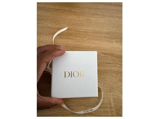 Set di due bracciali Christian Dior rosa in tessuto - vista 8