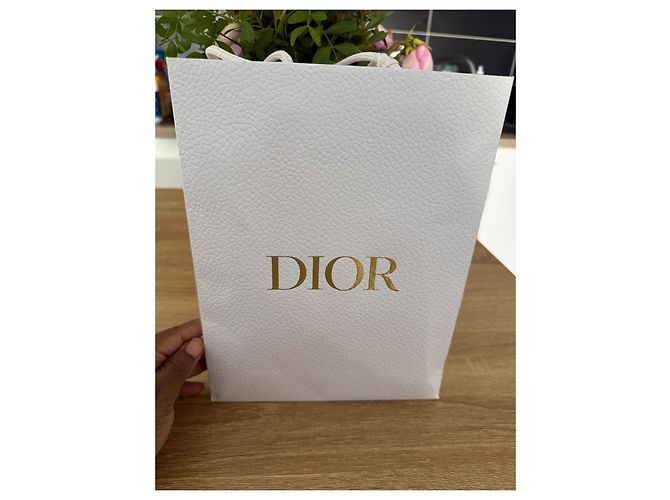 Set di due bracciali Christian Dior rosa in tessuto - vista 9