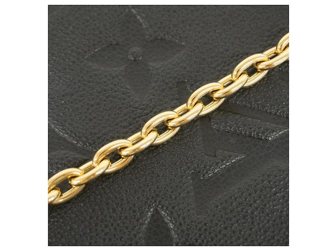 Ivy Borsa a spalla con catena Monogram Empreinte Louis Vuitton Nero - vista 10