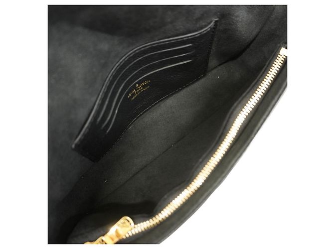 Ivy Borsa a spalla con catena Monogram Empreinte Louis Vuitton Nero - vista 4