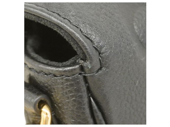 Ivy Borsa a spalla con catena Monogram Empreinte Louis Vuitton Nero - vista 8