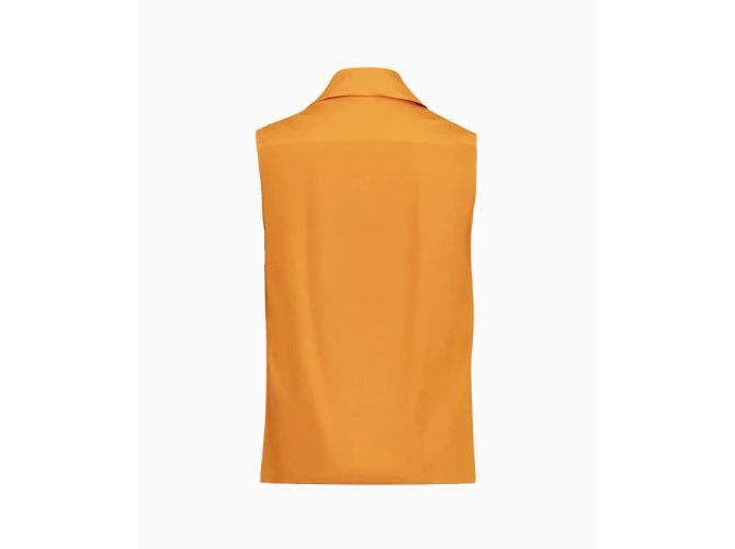 Camicia Yves Saint Laurent, modello Popeline FW2004 di Tom Ford. Arancione - vista 2