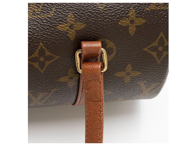 Louis Vuitton Vintage Monogramm Canvas Papillon 26 Handtasche Braun - Ansicht 10