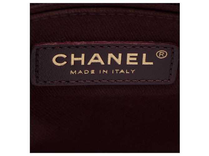 Gabrielle Chanel Caviar-Leder Coco Mittelgriff Umhängetasche Schwarz - Ansicht 8