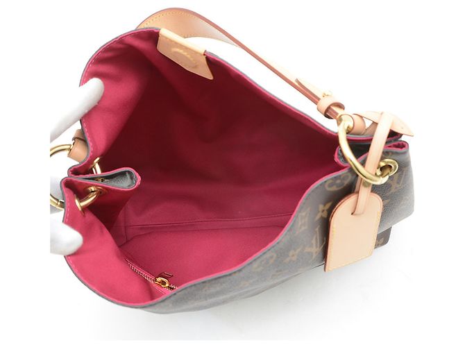 Borsa a Spalla Graceful PM Monogramma Louis Vuitton Rosa - vista 6