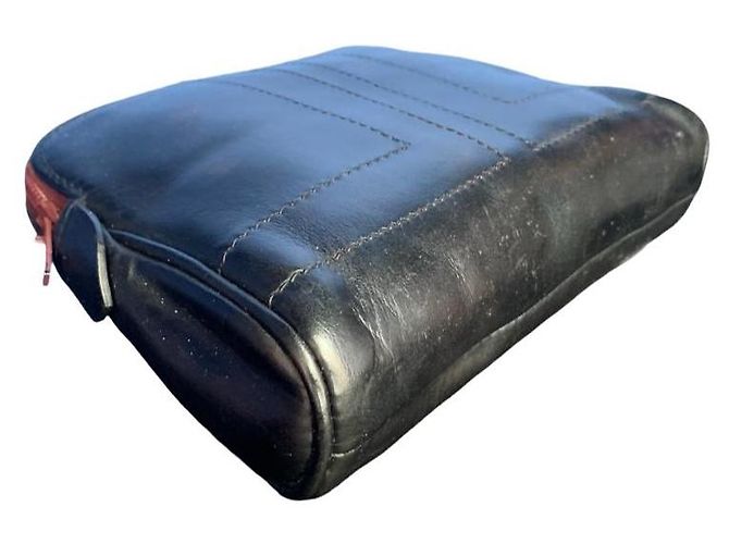 LANVIN, vintage leather clutch Black - view 11