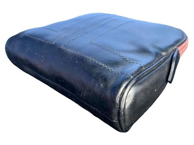 LANVIN, vintage leather clutch Black - view 9