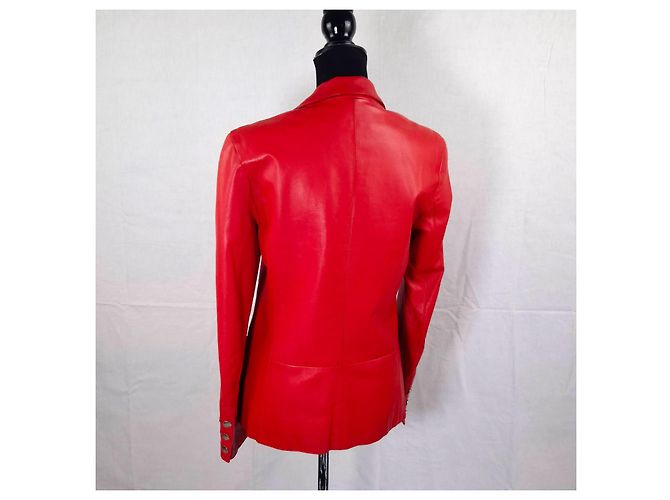 Claude Montana leather jacket - view 2