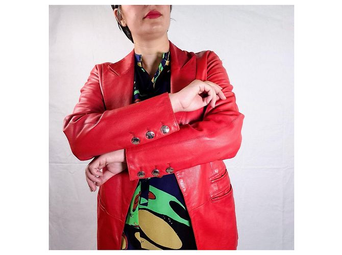 Claude Montana leather jacket - view 9