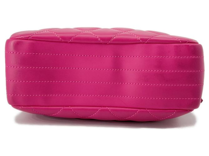 Borsa a Spalla Chanel Coco Rain Mark Chain Rosa - vista 4