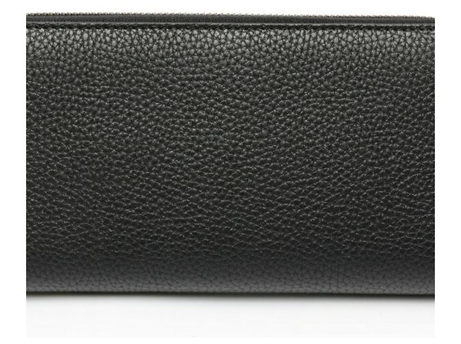 Portafoglio con zip Gucci Bamboo Nero - vista 2