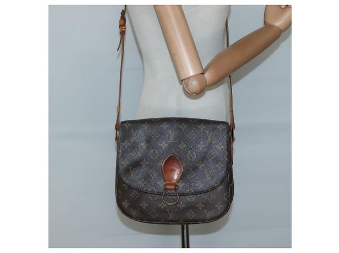 LOUIS VUITTON Borsa a Spalla Monogram Saint Cloud GM M51242 LV Auth 129618 Monogramma - vista 25