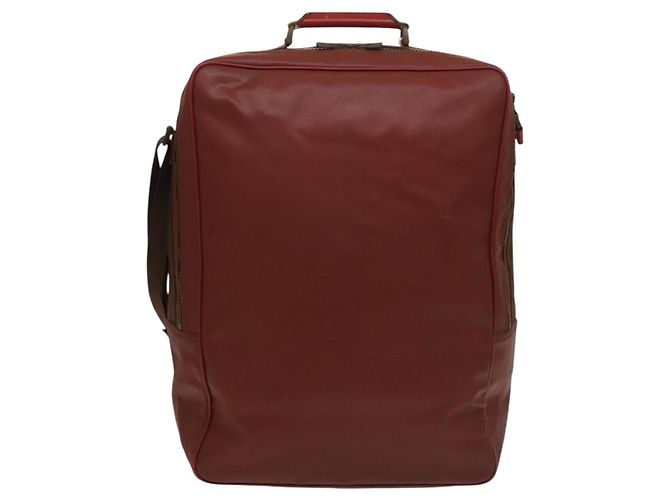 Borsa a Spalla LOUIS VUITTON LV Cup Challenge Rossa LV Auth bs28142 Rosso - vista 2