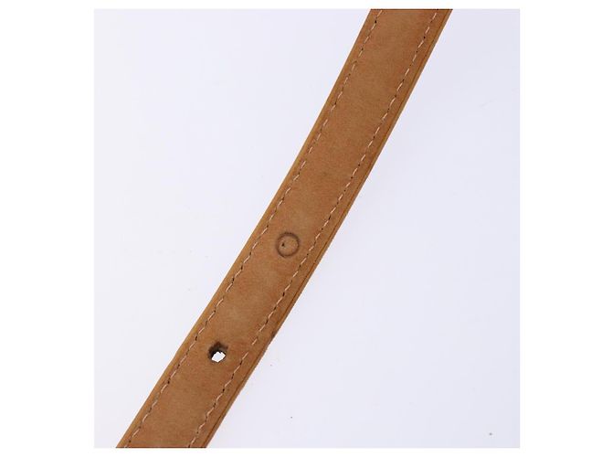 Schwarzer Leder Gürtel LOUIS VUITTON LV Auth 133503 - Ansicht 10