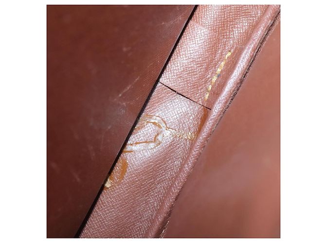 LOUIS VUITTON Borsa a Spalla Monogram Cartouchiere GM M51252 LV Auth BA4376 Monogramma - vista 11