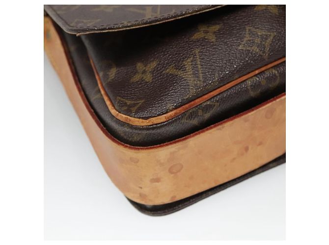 LOUIS VUITTON Borsa a Spalla Monogram Cartouchiere GM M51252 LV Auth BA4376 Monogramma - vista 15