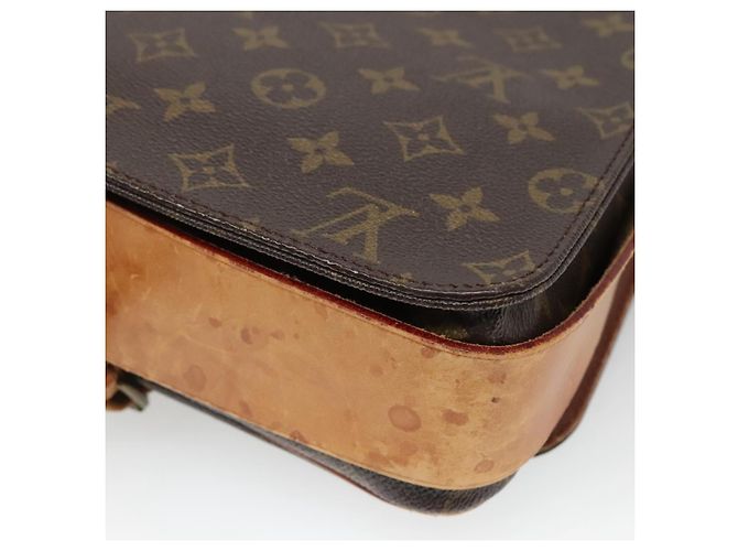 LOUIS VUITTON Borsa a Spalla Monogram Cartouchiere GM M51252 LV Auth BA4376 Monogramma - vista 16