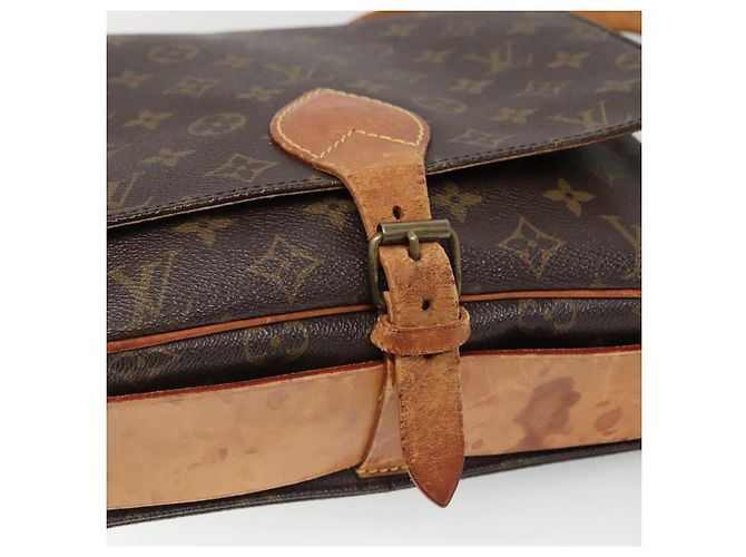 LOUIS VUITTON Borsa a Spalla Monogram Cartouchiere GM M51252 LV Auth BA4376 Monogramma - vista 18