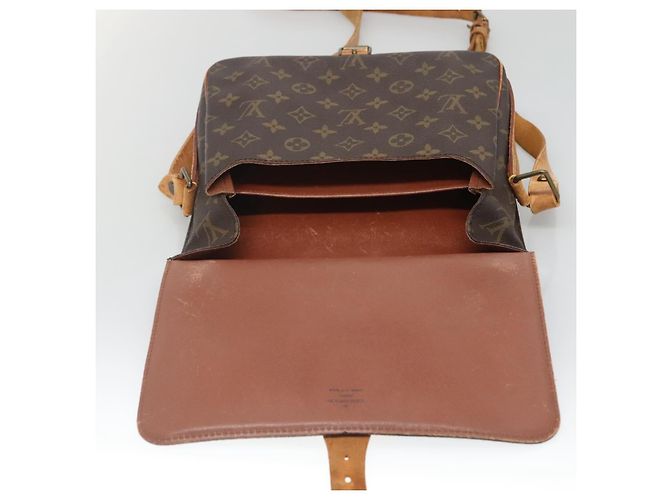 LOUIS VUITTON Borsa a Spalla Monogram Cartouchiere GM M51252 LV Auth BA4376 Monogramma - vista 19