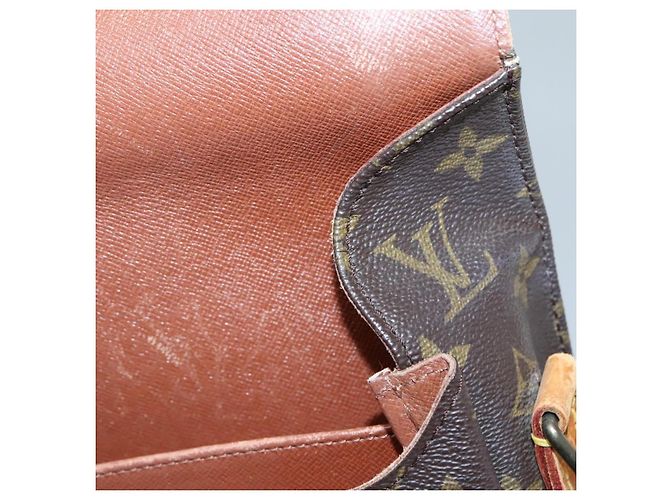 LOUIS VUITTON Borsa a Spalla Monogram Cartouchiere GM M51252 LV Auth BA4376 Monogramma - vista 20