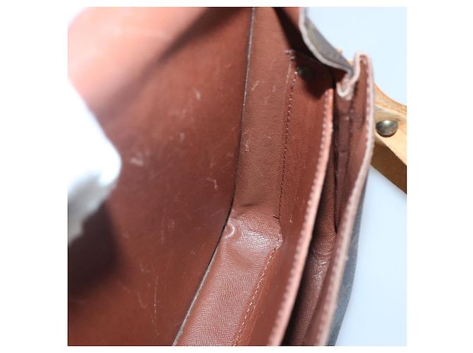 LOUIS VUITTON Borsa a Spalla Monogram Cartouchiere GM M51252 LV Auth BA4376 Monogramma - vista 22