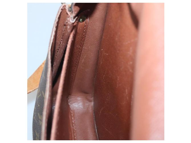 LOUIS VUITTON Borsa a Spalla Monogram Cartouchiere GM M51252 LV Auth BA4376 Monogramma - vista 23