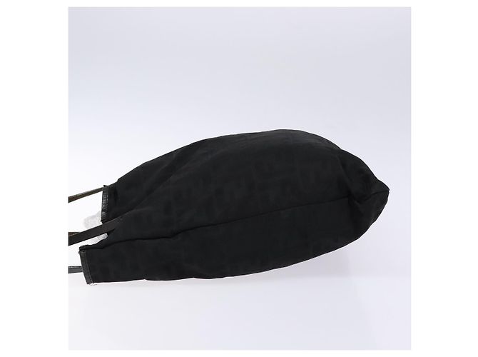 FENDI Zucca Canvas Tote Bag Schwarz Auth am8881 - Ansicht 4