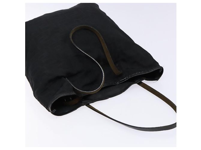 FENDI Zucca Canvas Tote Bag Schwarz Auth am8881 - Ansicht 6