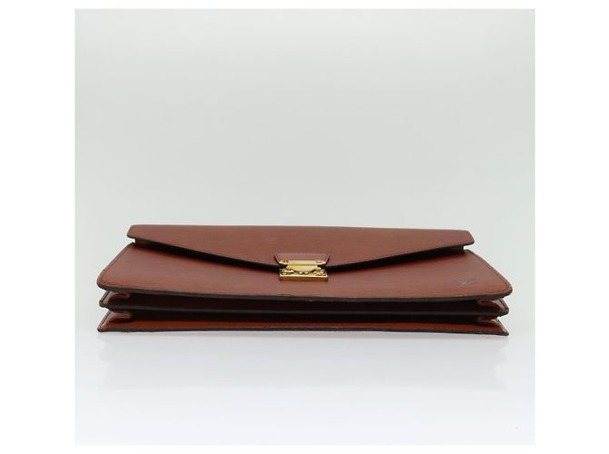 LOUIS VUITTON Cartella Consulente Epi Marrone M54423 LV Auth BA4562 - vista 5