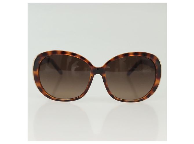 Chloé Gafas de sol Chloe de plástico marrón Auth BA4546 Castaño - vista 2