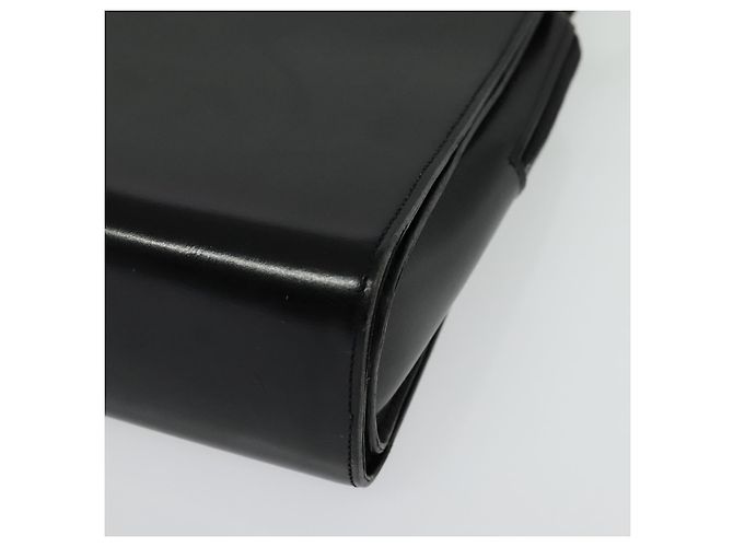Borsa a Spalla Christian Dior in Pelle Nera e Oro Auth BA4359 Nero D'oro - vista 15