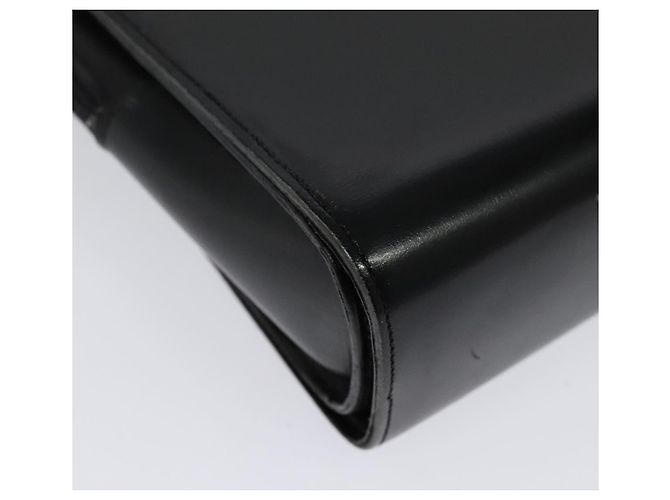 Borsa a Spalla Christian Dior in Pelle Nera e Oro Auth BA4359 Nero D'oro - vista 16