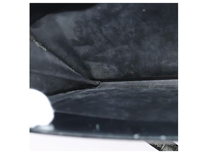 Borsa a Spalla Christian Dior in Pelle Nera e Oro Auth BA4359 Nero D'oro - vista 19
