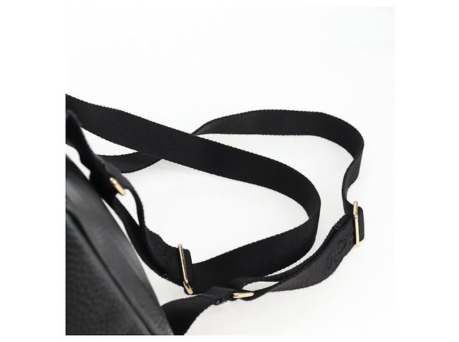 MCM Vicetos Studs Rucksack Leder Schwarz Gold Auth yk19000V Golden - Ansicht 15
