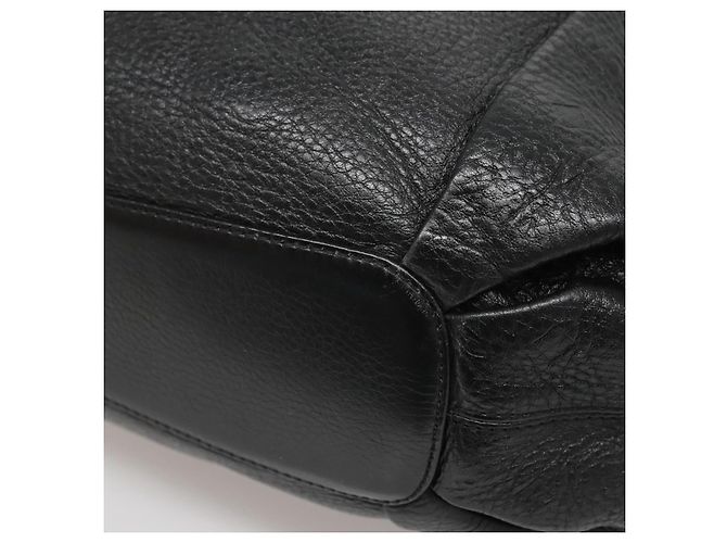 Borsa a Spalla in Pelle MCM Vicetos Logogram 2way Nera Auth 133981 Nero - vista 12