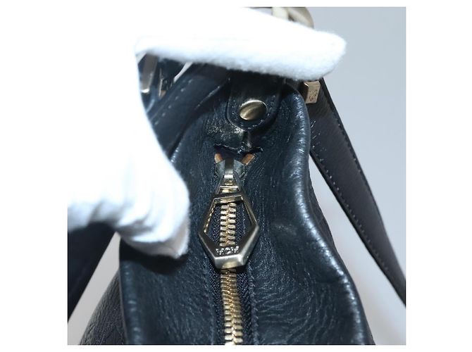 Borsa a Spalla in Pelle MCM Vicetos Logogram 2way Nera Auth 133981 Nero - vista 16