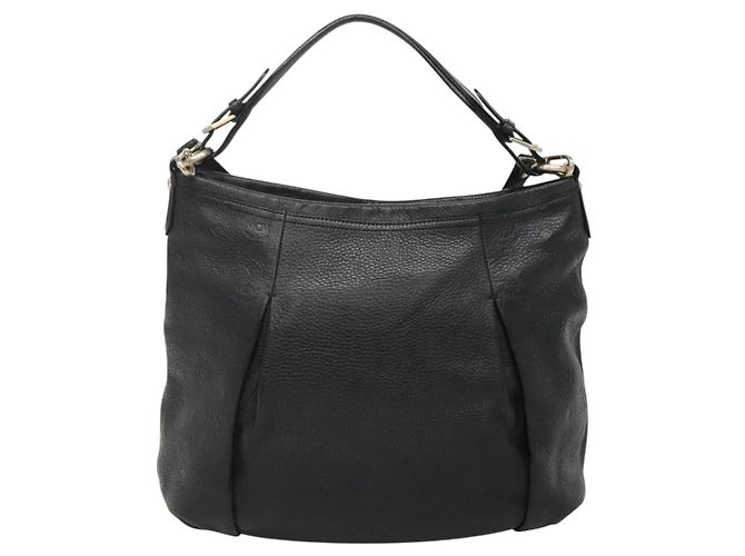 Borsa a Spalla in Pelle MCM Vicetos Logogram 2way Nera Auth 133981 Nero - vista 3