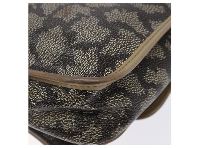 Saint Laurent Borsa a Spalla in PVC Pelle Beige Grigio Auth bs28744 Marrone - vista 12
