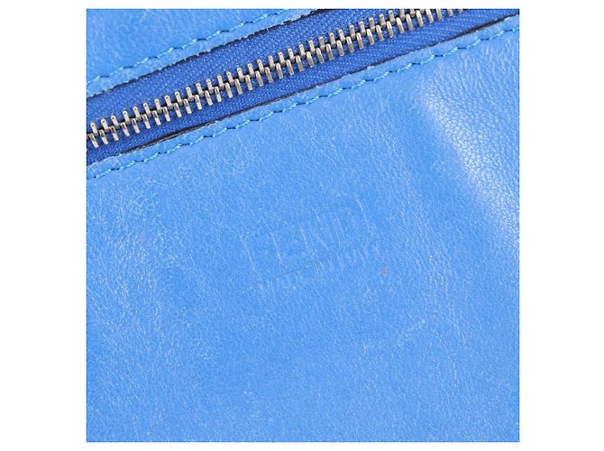 Borsa Toilojour in pelle nera e argento FENDI Auth bs28474 Nero - vista 30