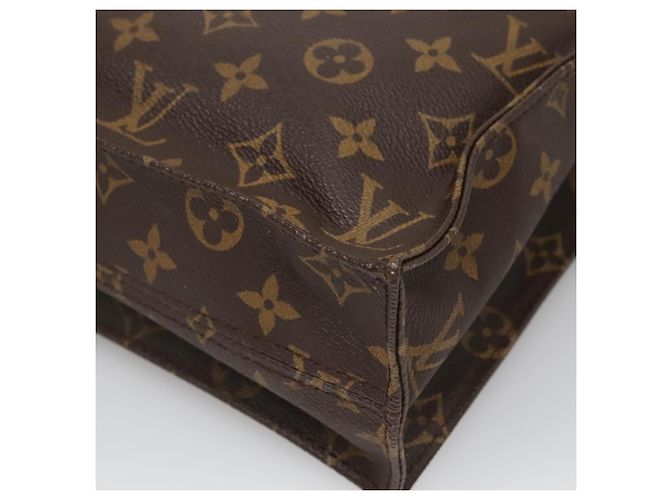 LOUIS VUITTON Borsa Sac Plat Monogram M51140 LV Auth 138723 Monogramma - vista 12
