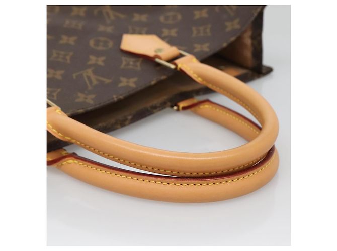 LOUIS VUITTON Borsa Sac Plat Monogram M51140 LV Auth 138723 Monogramma - vista 7