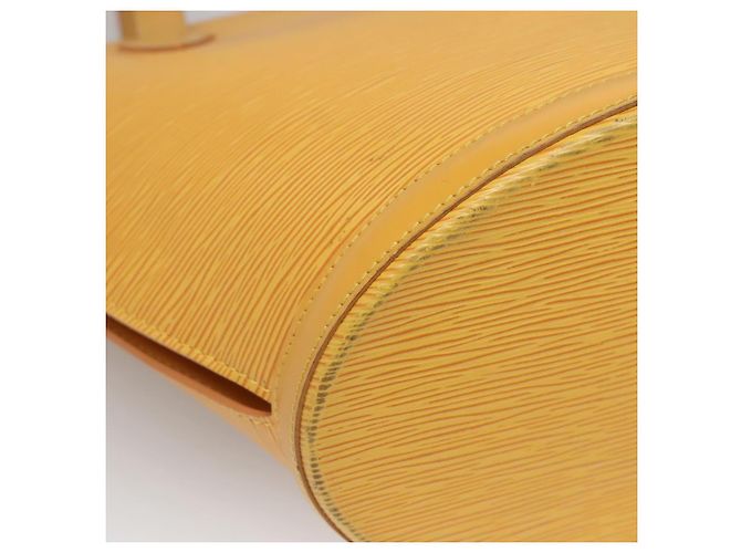 LOUIS VUITTON Borsa a Spalla Saint Jacques Epi Gialla M52269 Auth 139326 Giallo - vista 13
