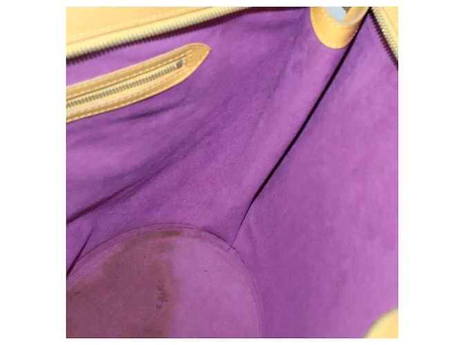 LOUIS VUITTON Borsa a Spalla Saint Jacques Epi Gialla M52269 Auth 139326 Giallo - vista 17