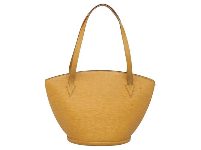 LOUIS VUITTON Borsa a Spalla Saint Jacques Epi Gialla M52269 Auth 139326 Giallo - vista 3