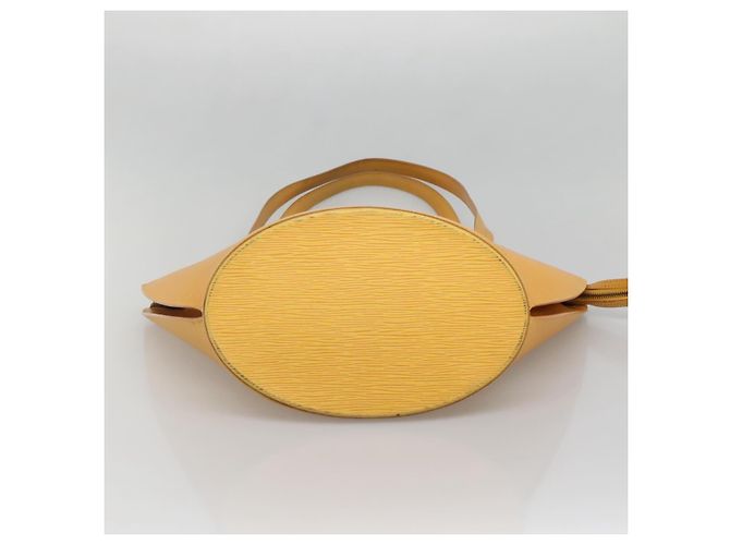 LOUIS VUITTON Borsa a Spalla Saint Jacques Epi Gialla M52269 Auth 139326 Giallo - vista 9