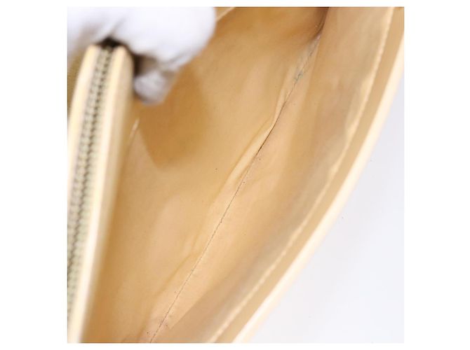 LOUIS VUITTON Borsa Tote Epi Croisette PM Vaniglia M5249A LV Auth bs28602 - vista 20