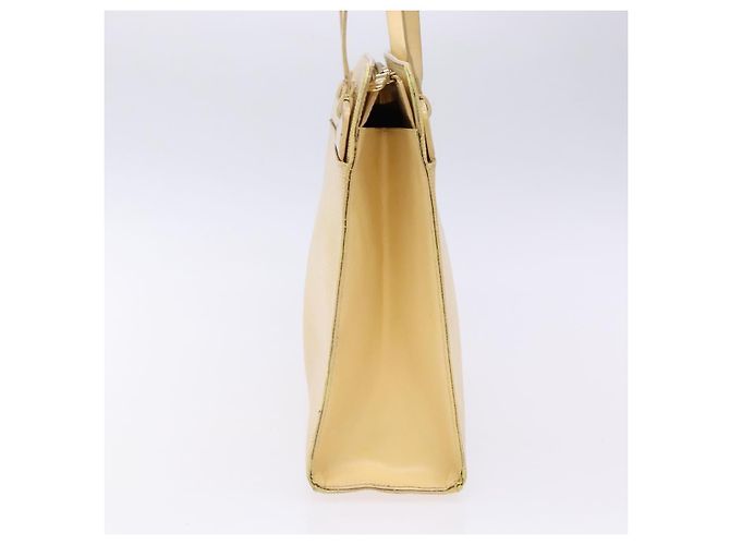 LOUIS VUITTON Borsa Tote Epi Croisette PM Vaniglia M5249A LV Auth bs28602 - vista 5